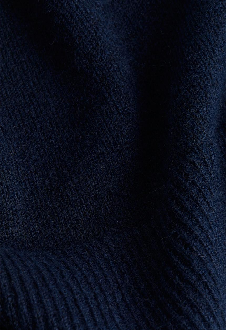 H&M - Fine-knit jumper - navy blue