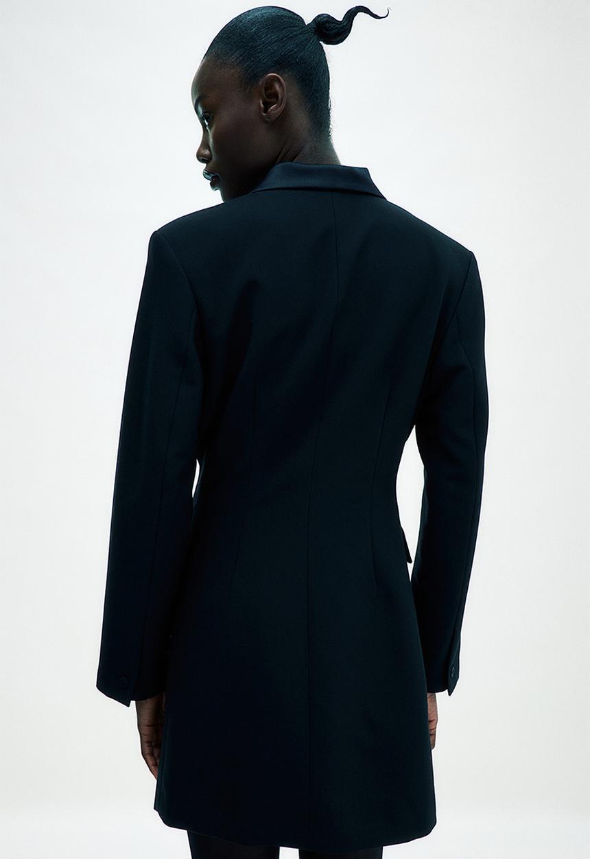 H&M - Fitted blazer dress - black