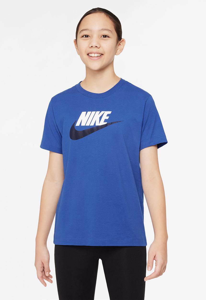 Nike - K Nsw Tee Futura Hbr - Game Royal