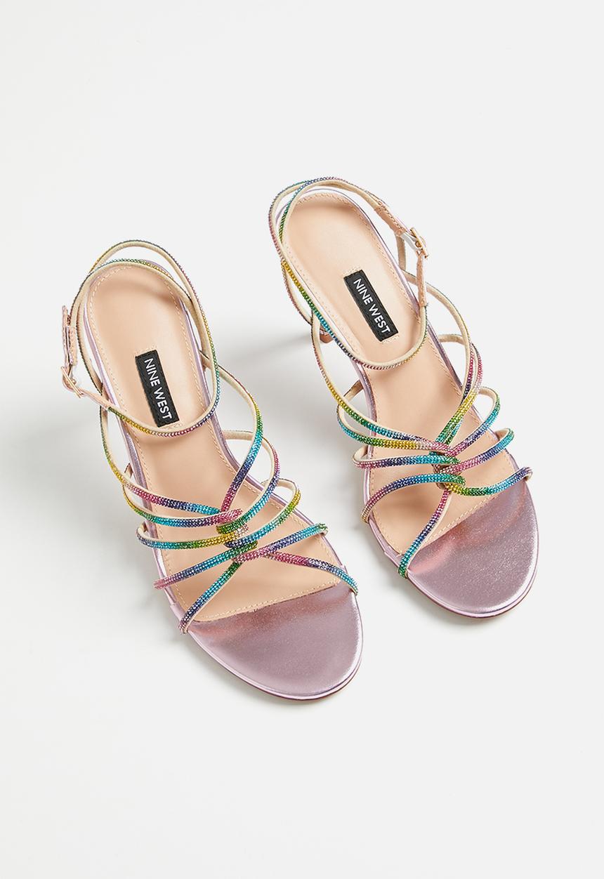 Nine West - Fame ankle strap heel - multi