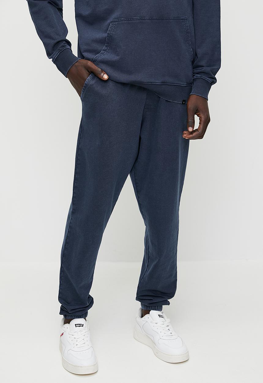 Superbalist - Tokyo Regular Acid Wash Sweatpants  - Navy