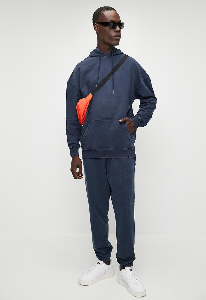 Superbalist - Tokyo Regular Acid Wash Sweatpants  - Navy