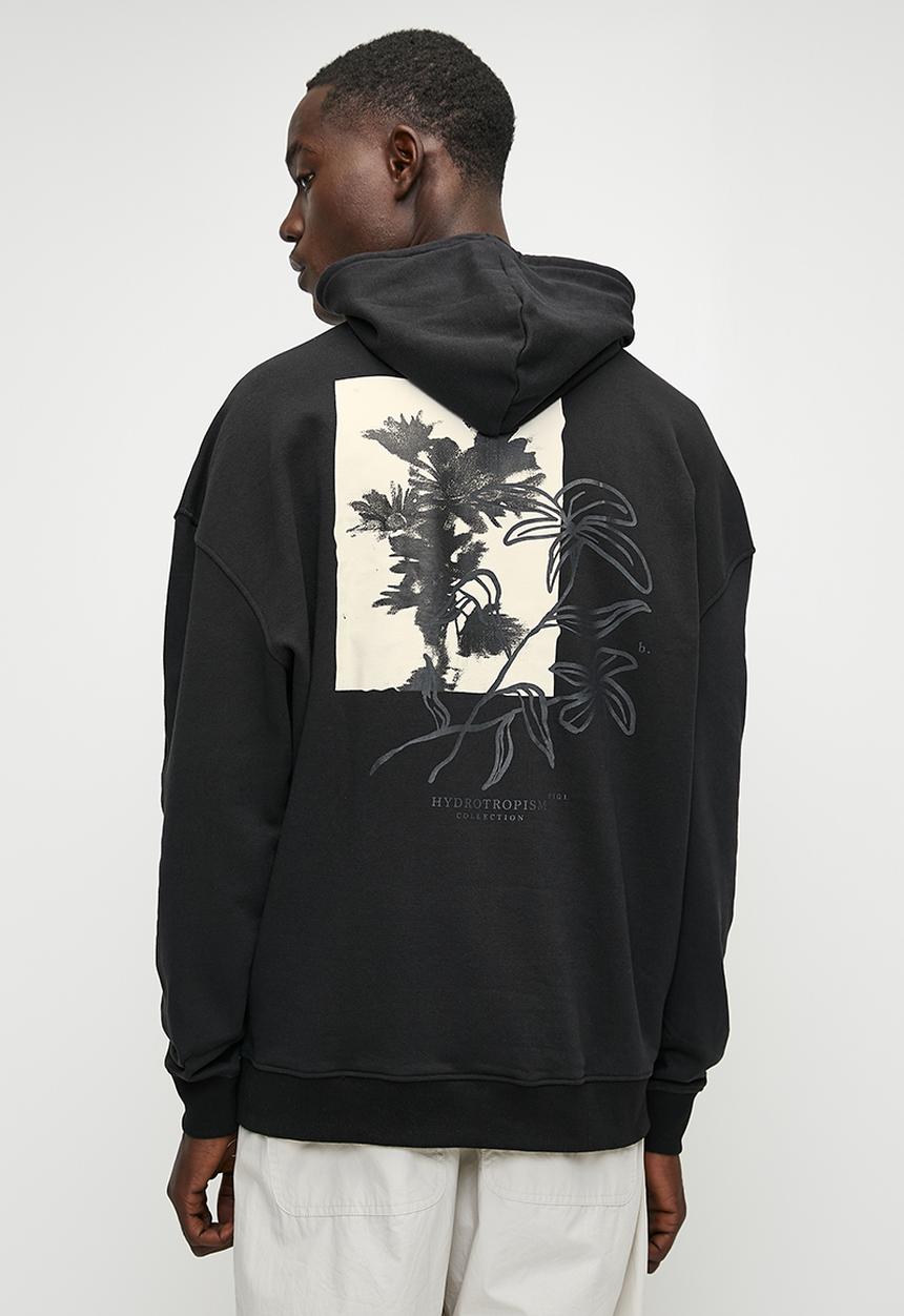 Superbalist - Oversize Sup Fashion Print Hoodie - Black