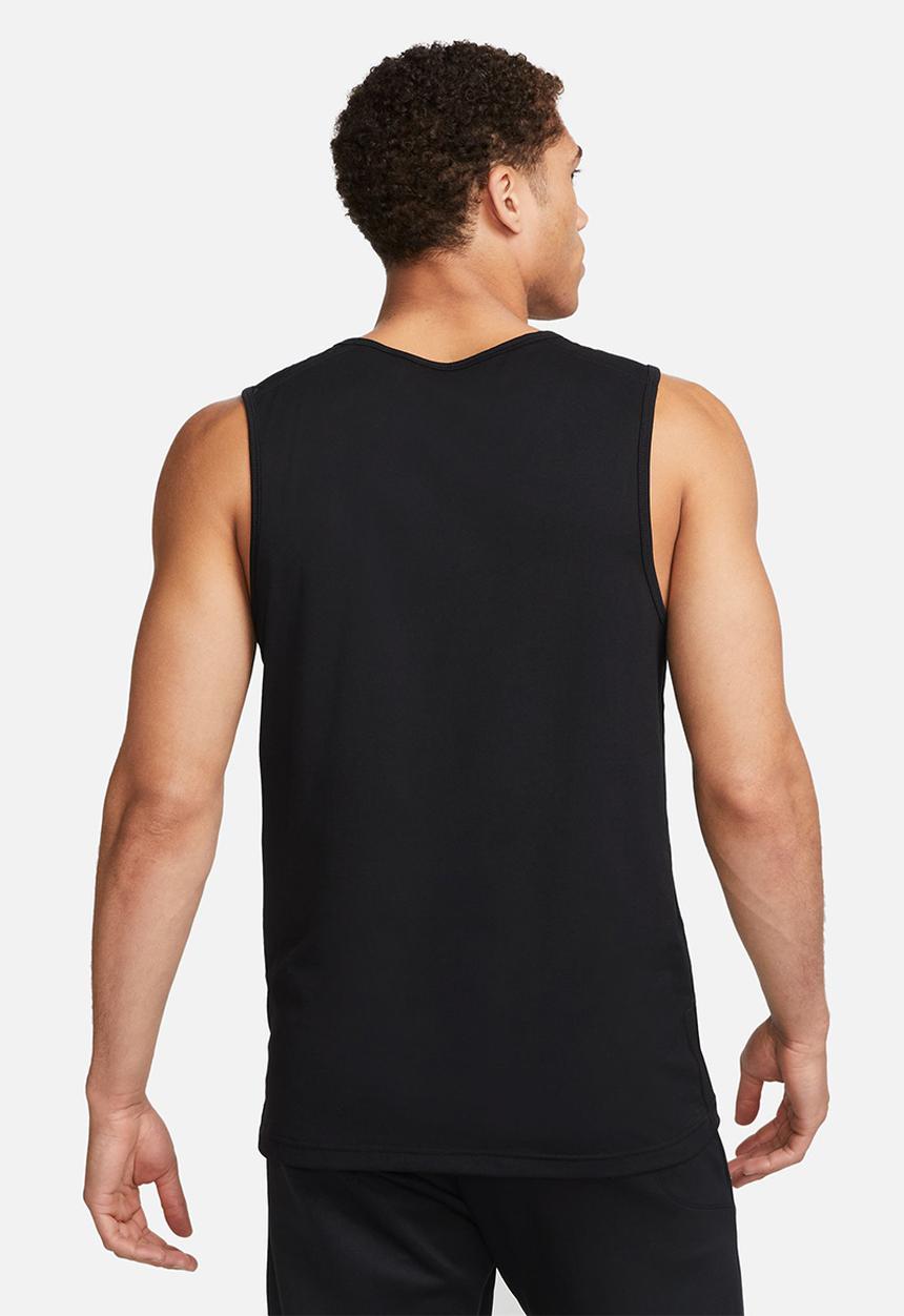 Nike - Dri-FIT Hyverse Fitness shirt tank - black/white