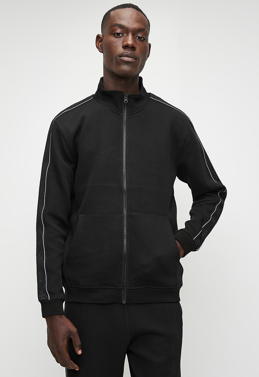 GUESS - Mickey full zip sweatshirt - jet black a996