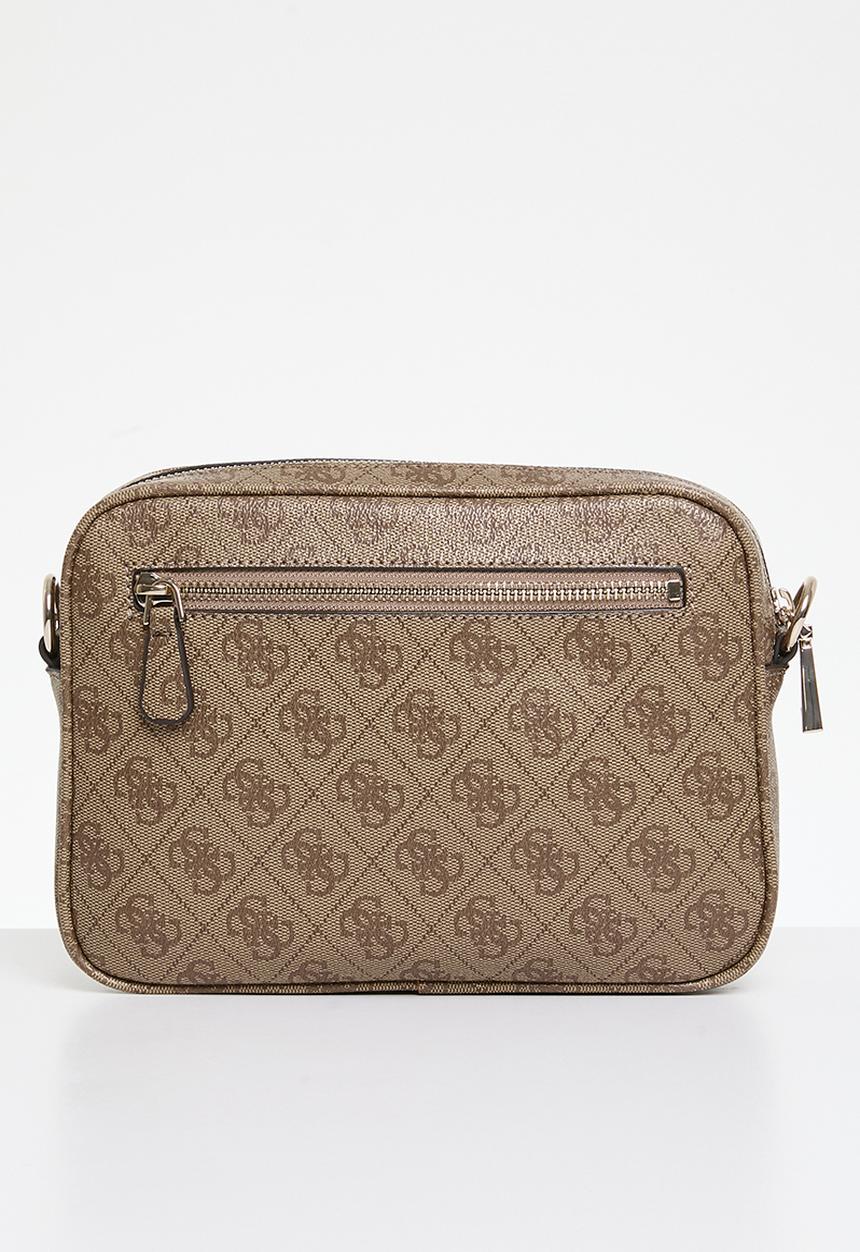 GUESS - Meridan camera bag - latte