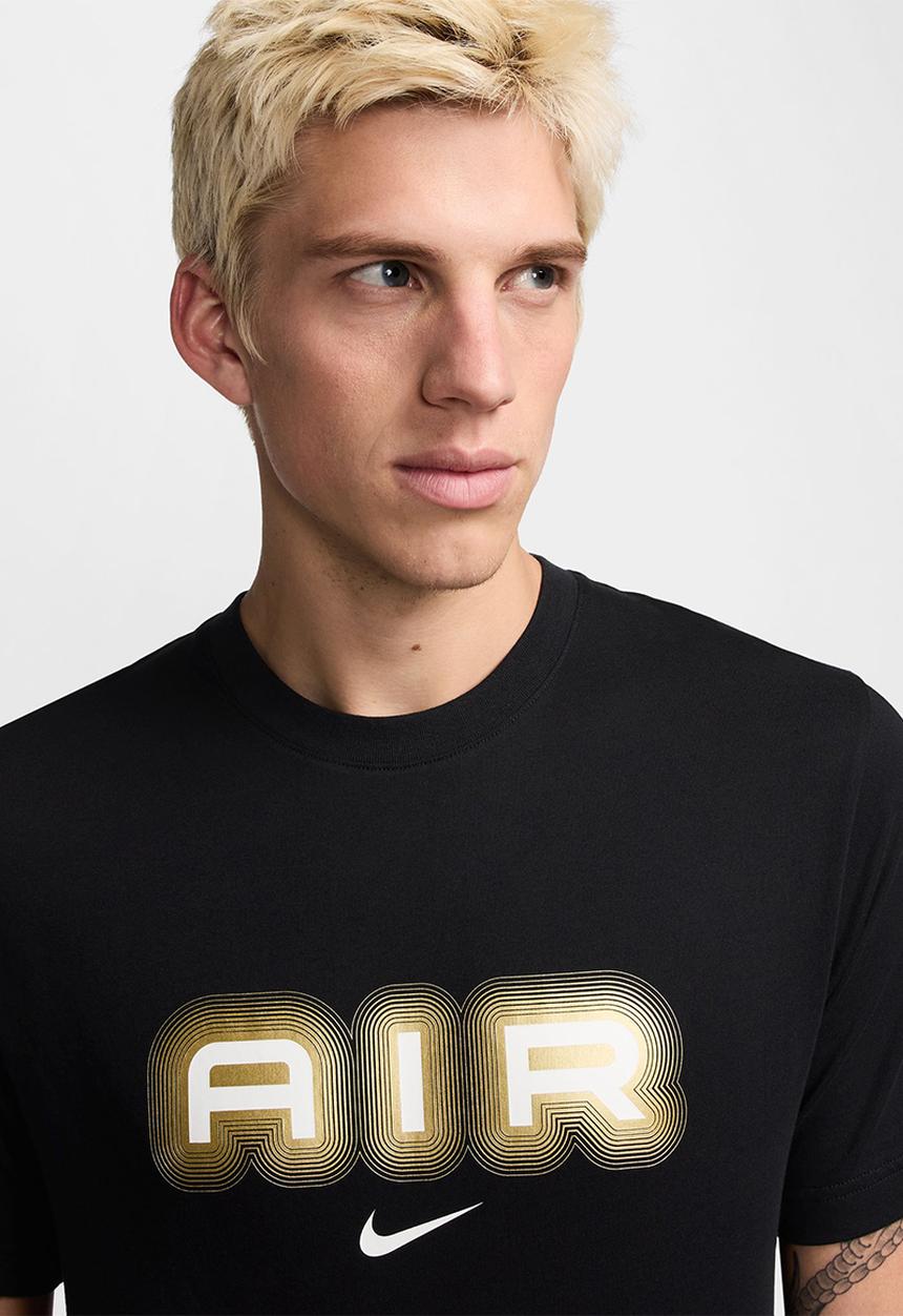 black gold nike shirt