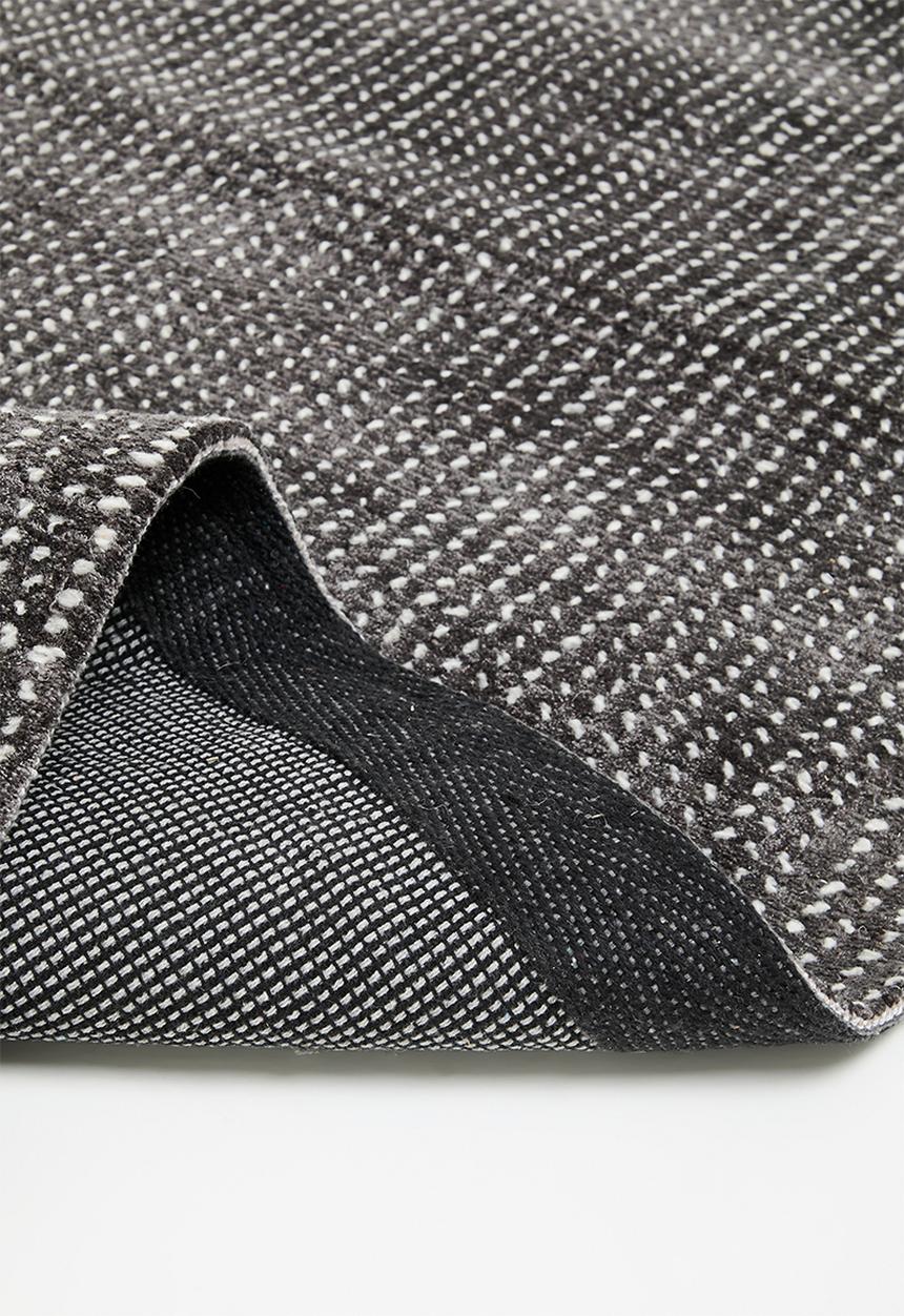 Sixth Floor - Plush Viscose Rug - Charcoal