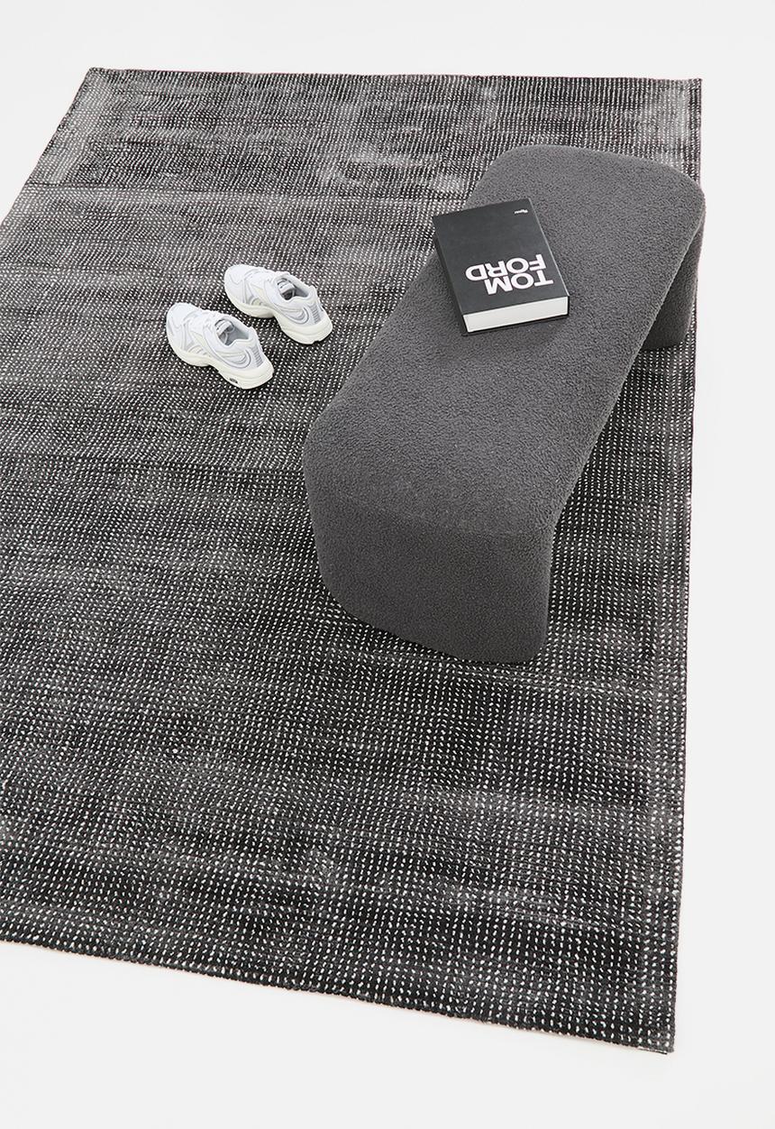 Sixth Floor - Plush Viscose Rug - Charcoal