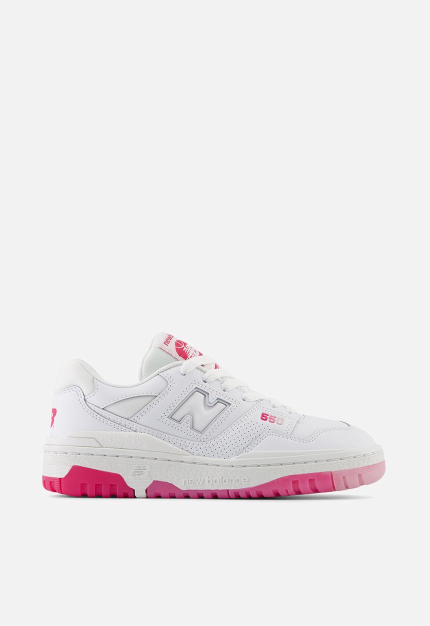 New Balance  - B550 v1 gs - white/pink