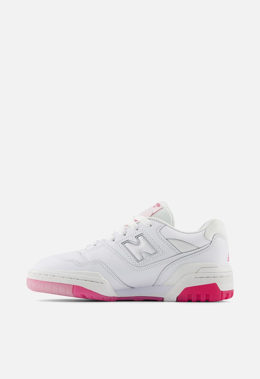 New Balance  - B550 v1 gs - white/pink