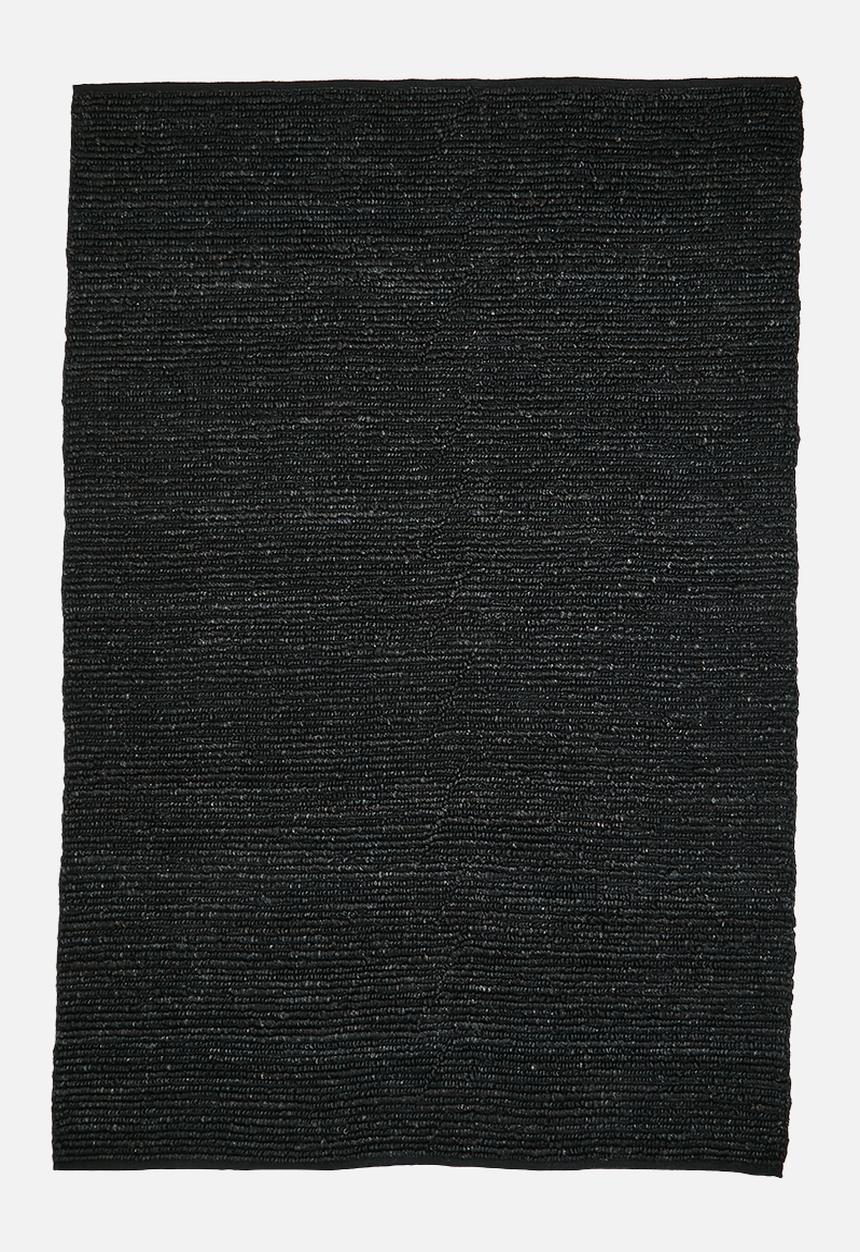 Sixth Floor - Hand Woven Chunky Jute Rug - Midnight