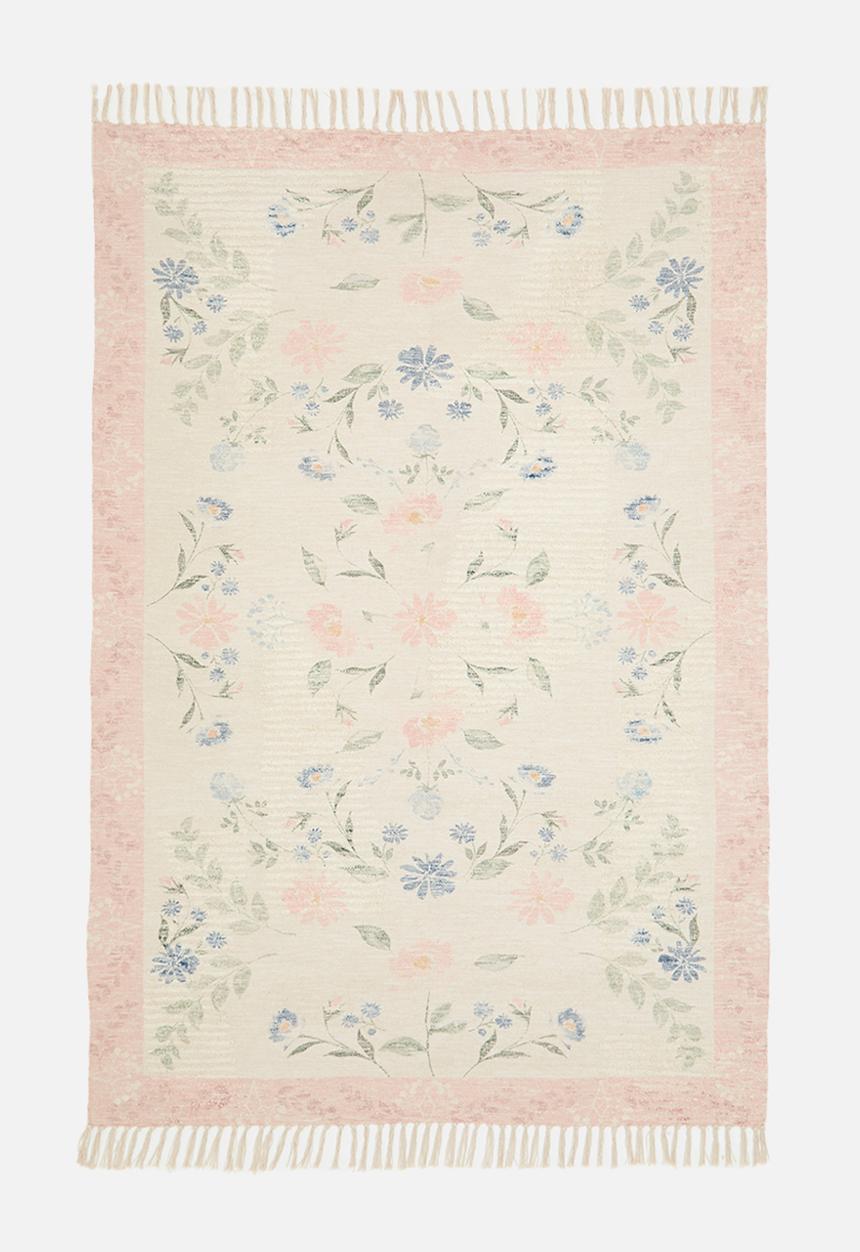 Sixth Floor - Sera printed and tufted rug - multi
