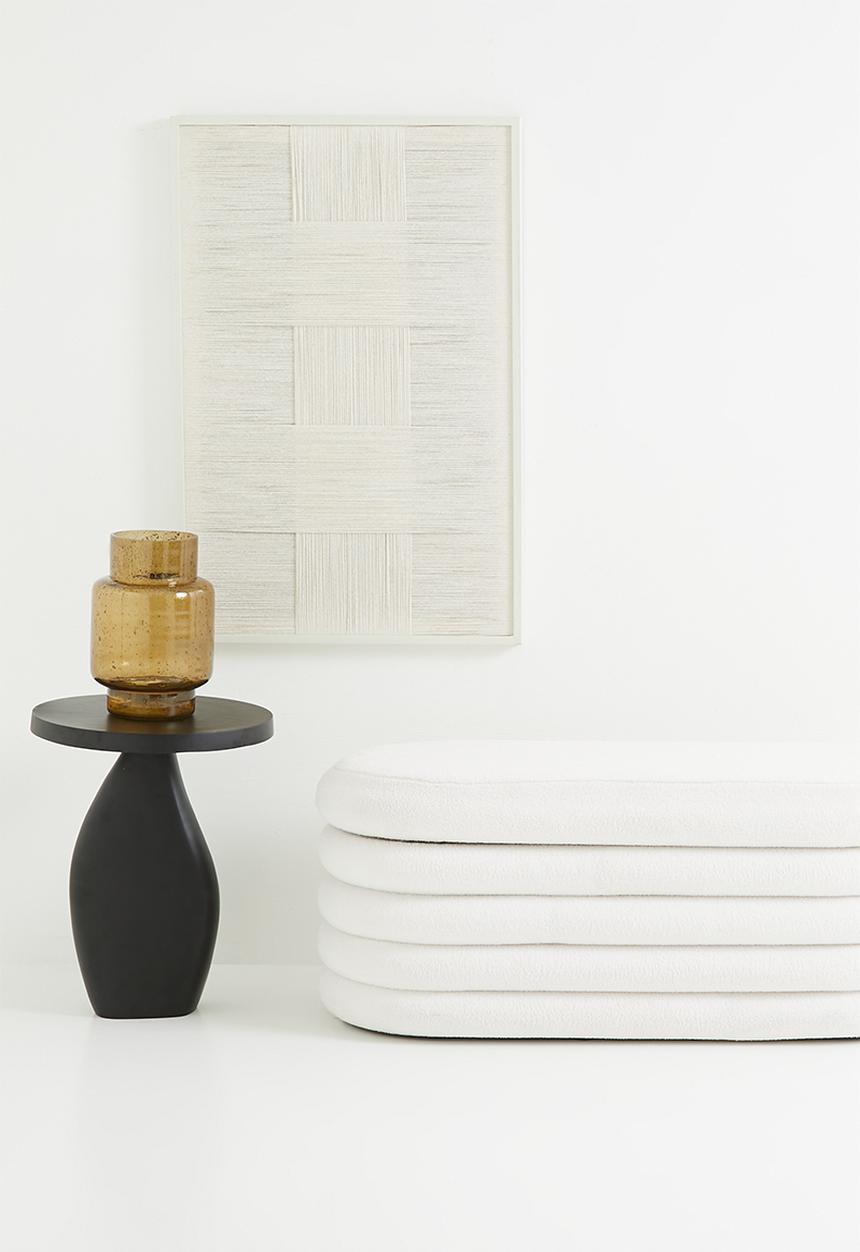 Sixth Floor - Rope Wall Plaque - Ivory