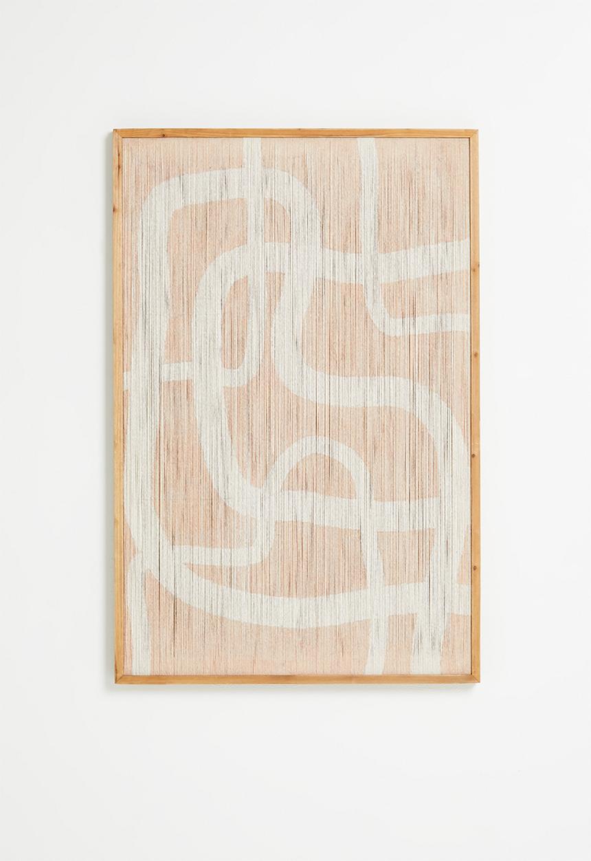 Sixth Floor - Rope Wall Plaque-Beige