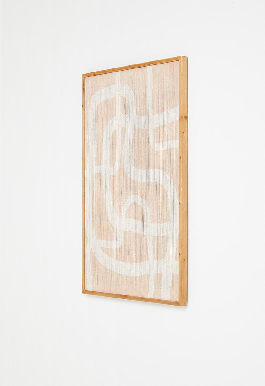 Sixth Floor - Rope Wall Plaque-Beige