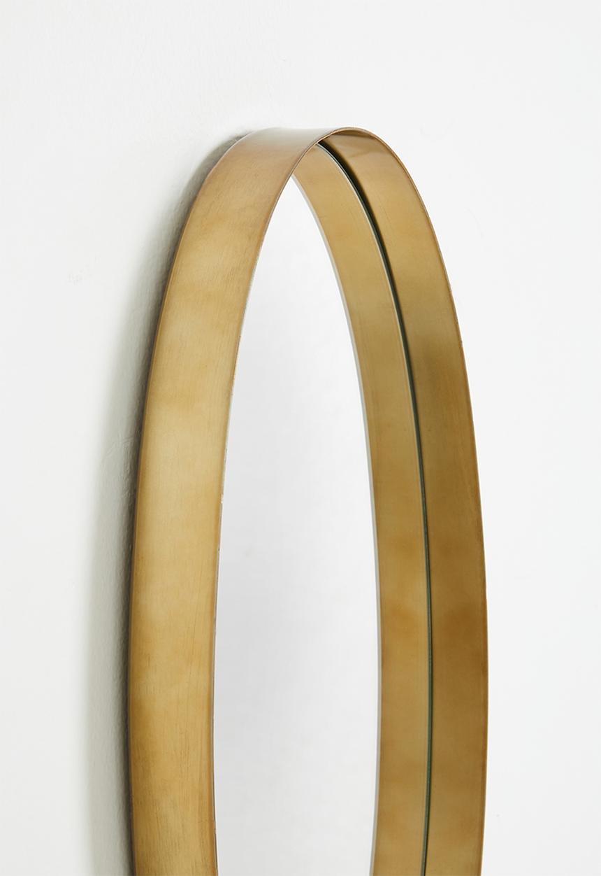 Sixth Floor - Mirror Oval - Gold