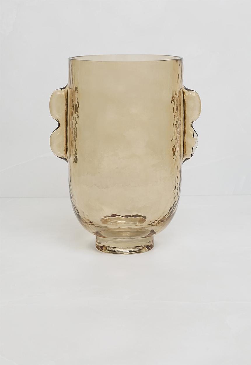 Sixth Floor - Amber Glass Vase 