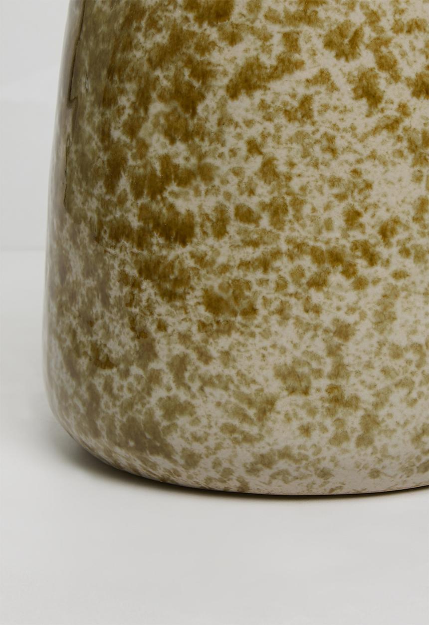 Sixth Floor - Fine Earthenware Vase-Brown