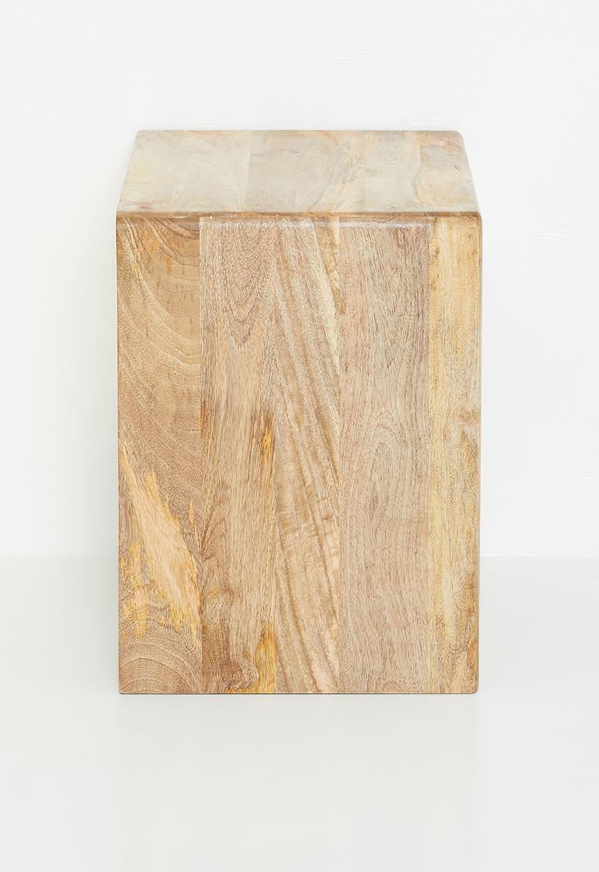 Sixth Floor - Delia wooden Bed Side Table - Natural