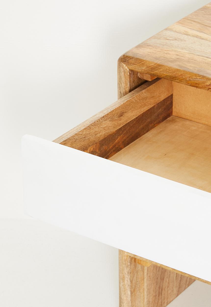 Sixth Floor - Delia wooden Bed Side Table - Natural