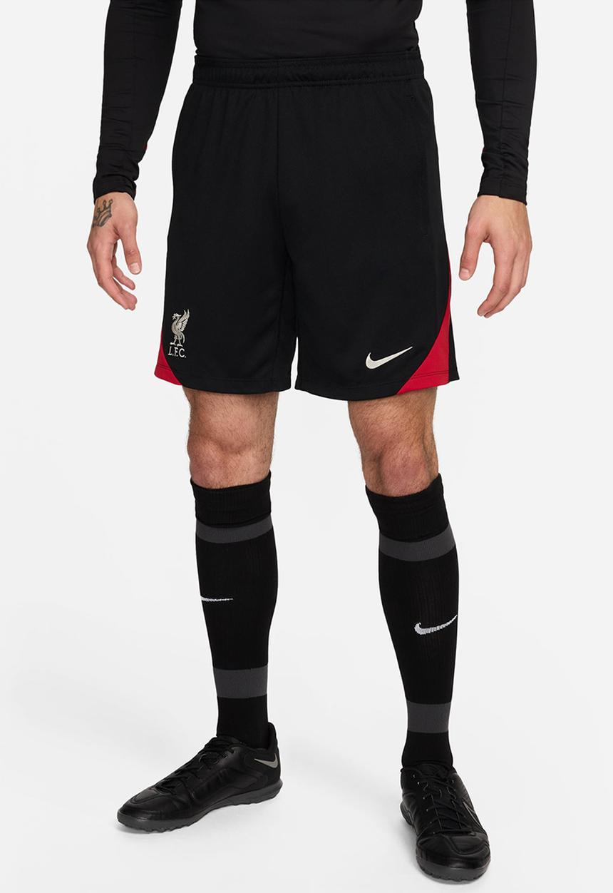 Nike - Liverpool F.C. Strike Dri-FIT Football Knit Shorts - black/gym red