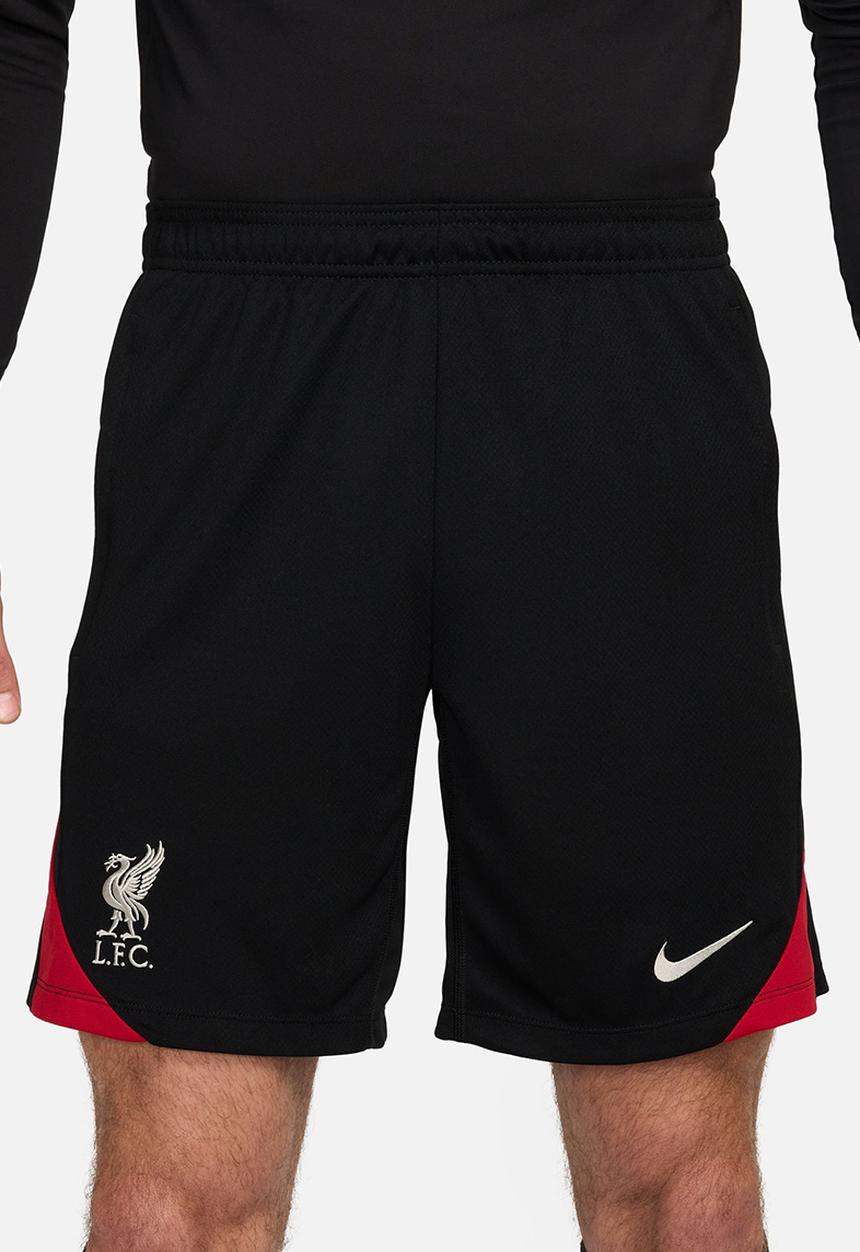 Nike - Liverpool F.C. Strike Dri-FIT Football Knit Shorts - black/gym red