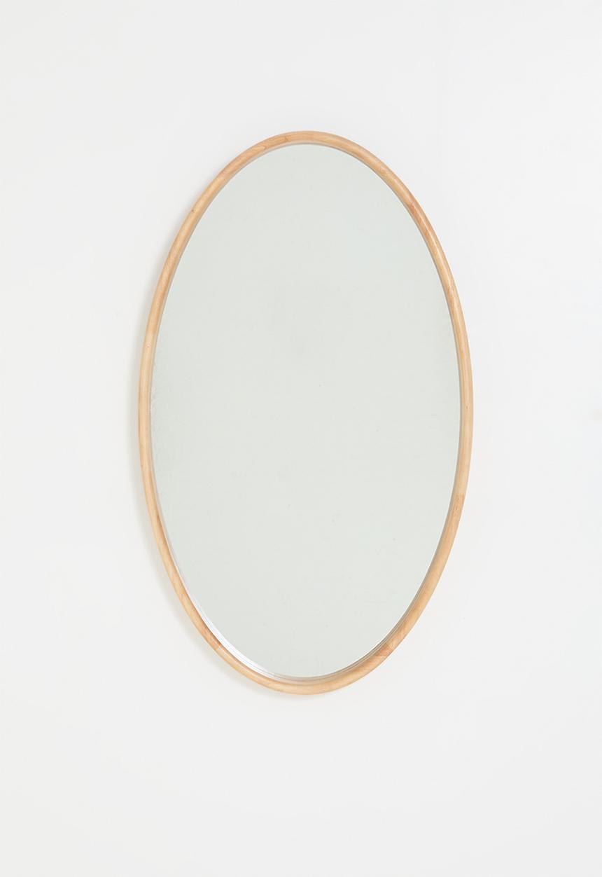 Sixth Floor - Large Wooden Mirror - Natural 60x100cm