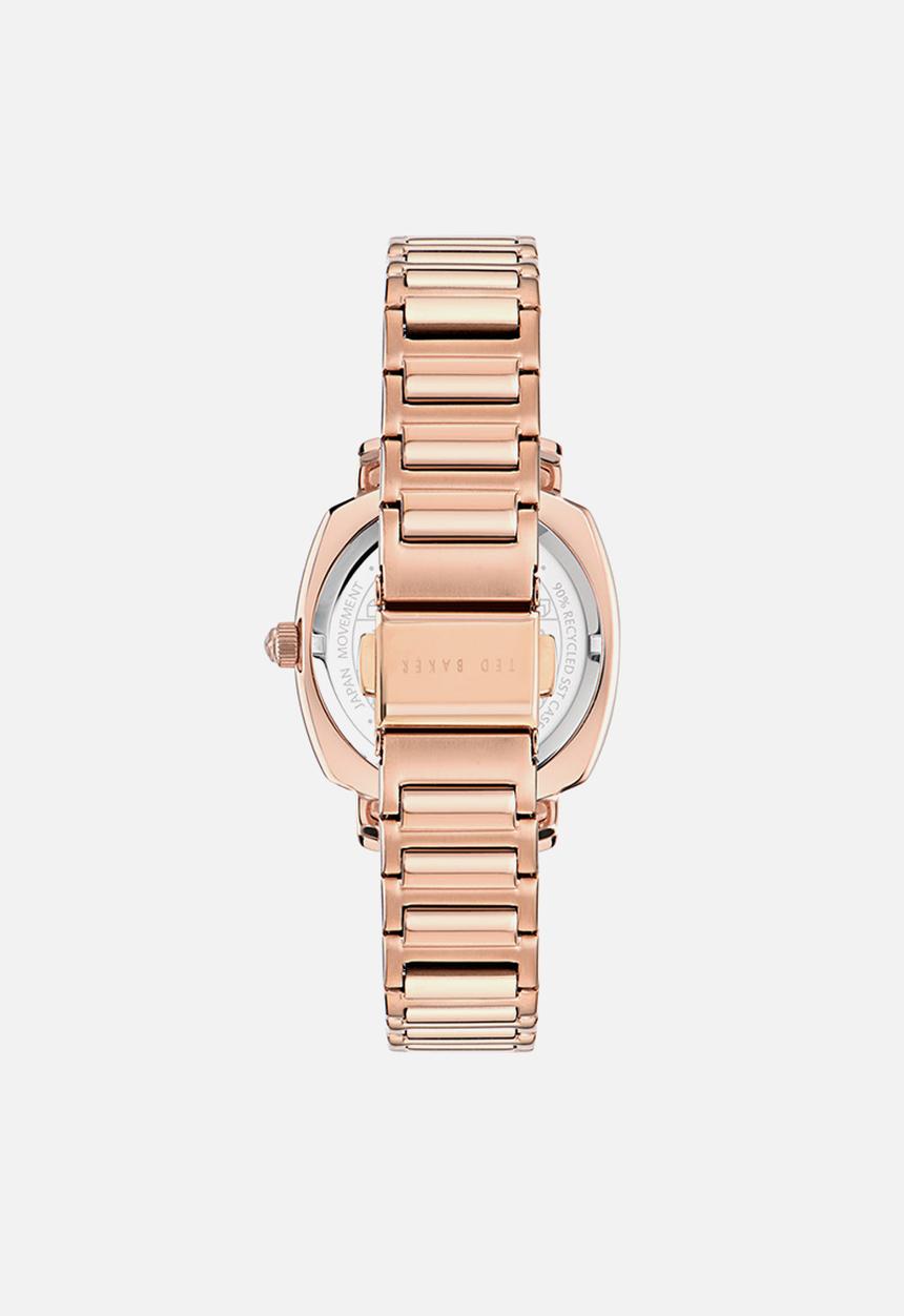 Ted Baker - Rose gold rsst case pink mop dial bracelet - rose gold