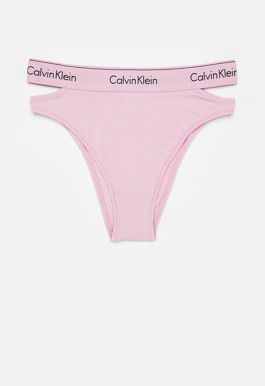 Calvin Klein - High leg tanga - mauve mist