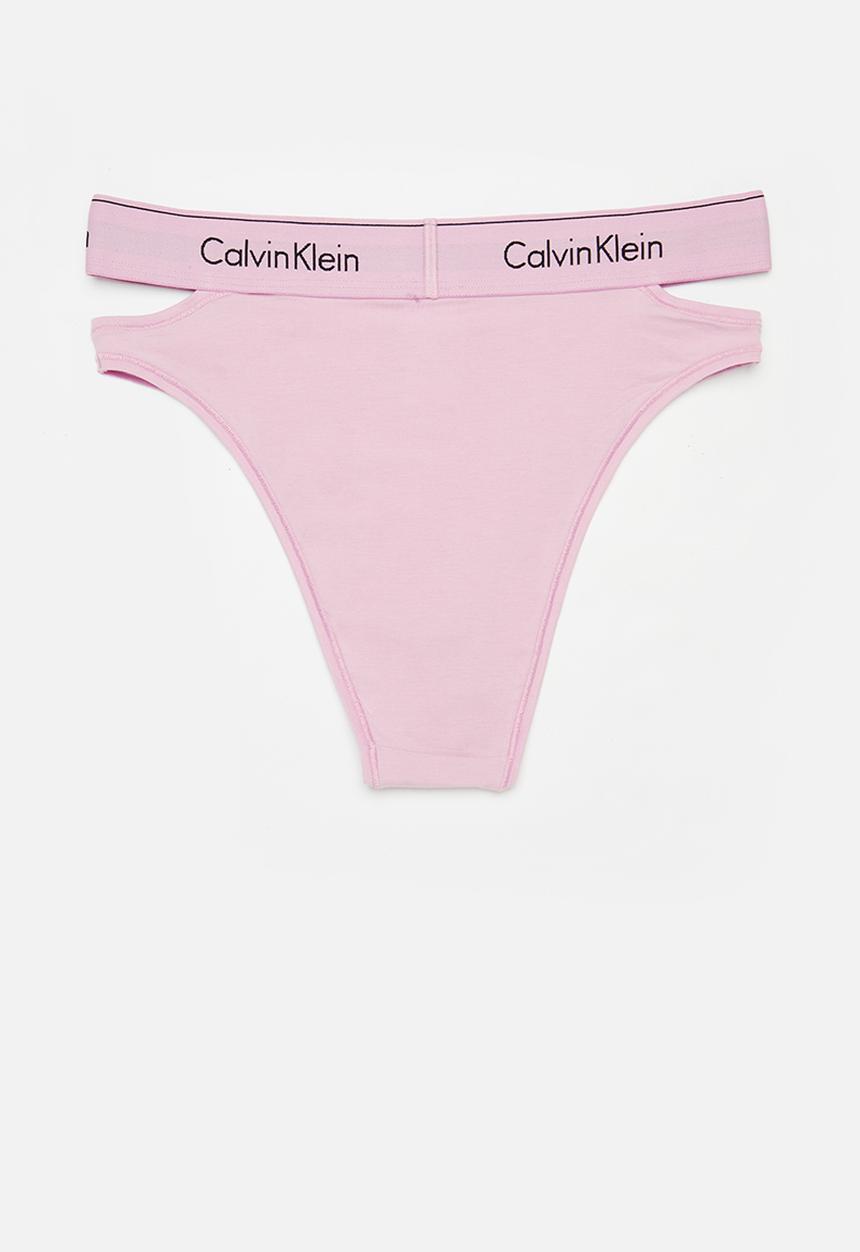 Calvin Klein - High leg tanga - mauve mist