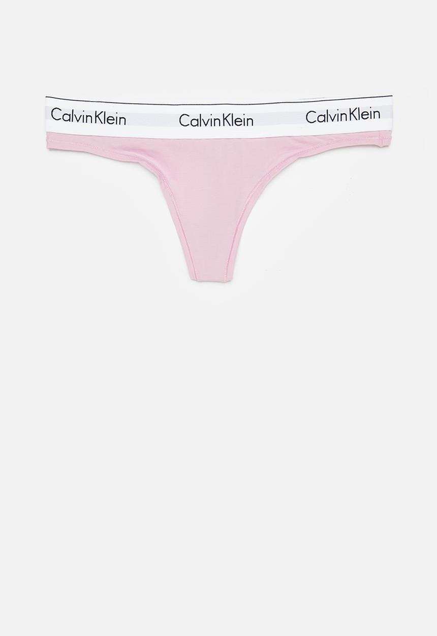 Calvin Klein - Eftw thong - mauve mist