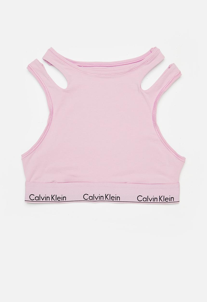 Calvin Klein - Unlined bralette - mauve mist