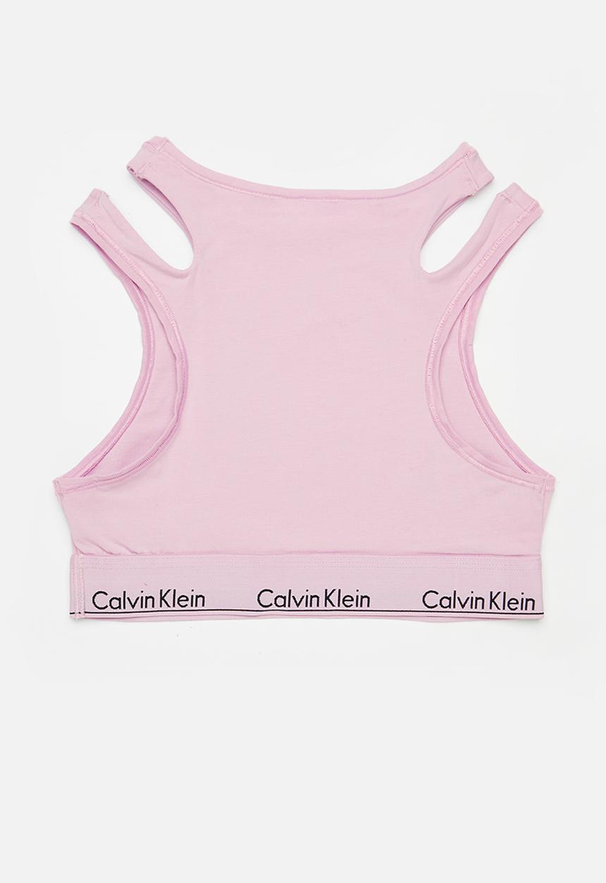 Calvin Klein - Unlined bralette - mauve mist