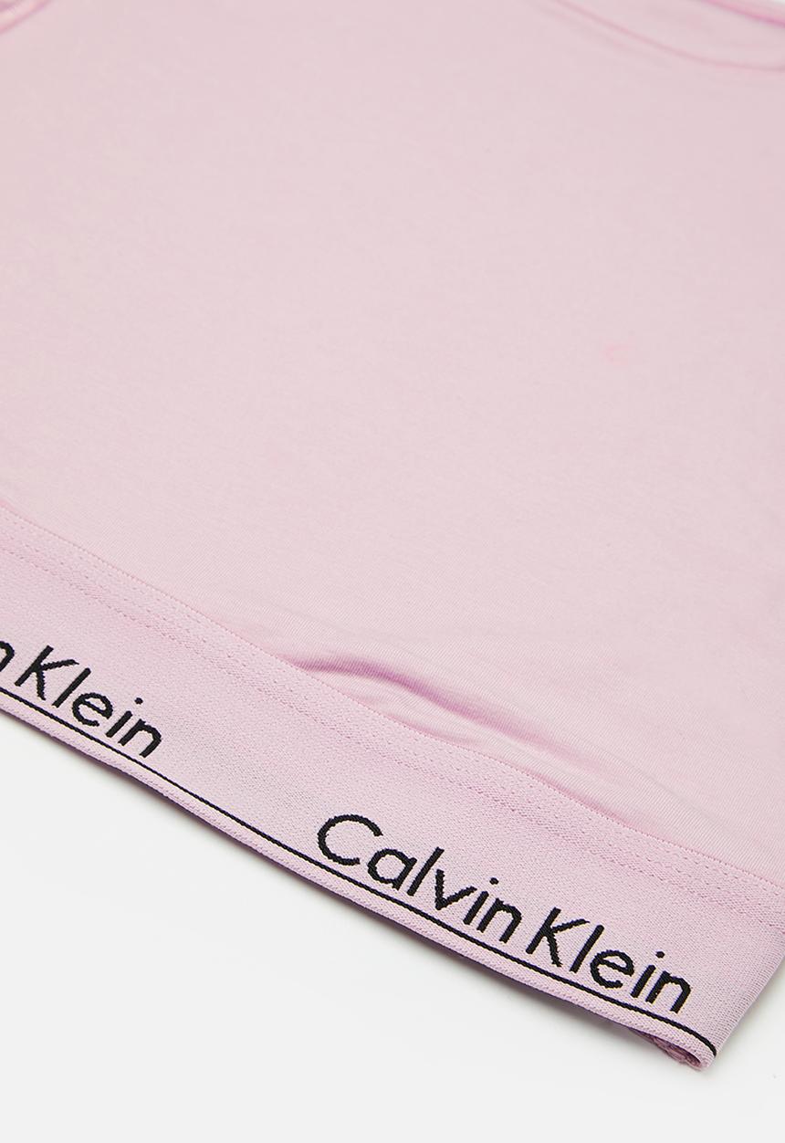 Calvin Klein - Unlined bralette - mauve mist