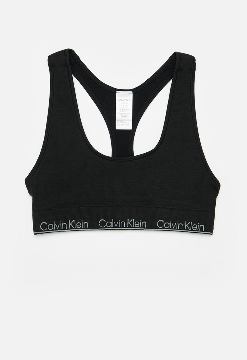Calvin Klein - Racerback bralette - black