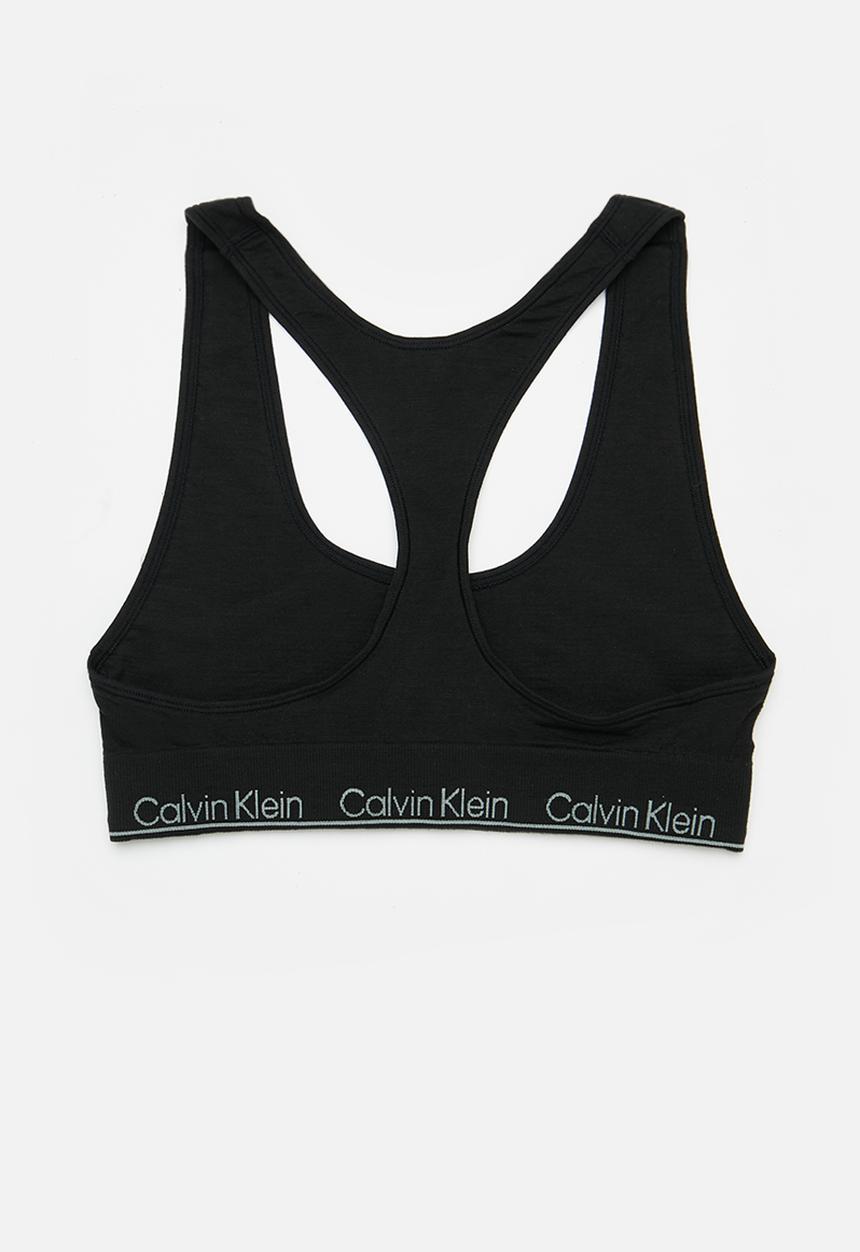 Calvin Klein - Racerback bralette - black