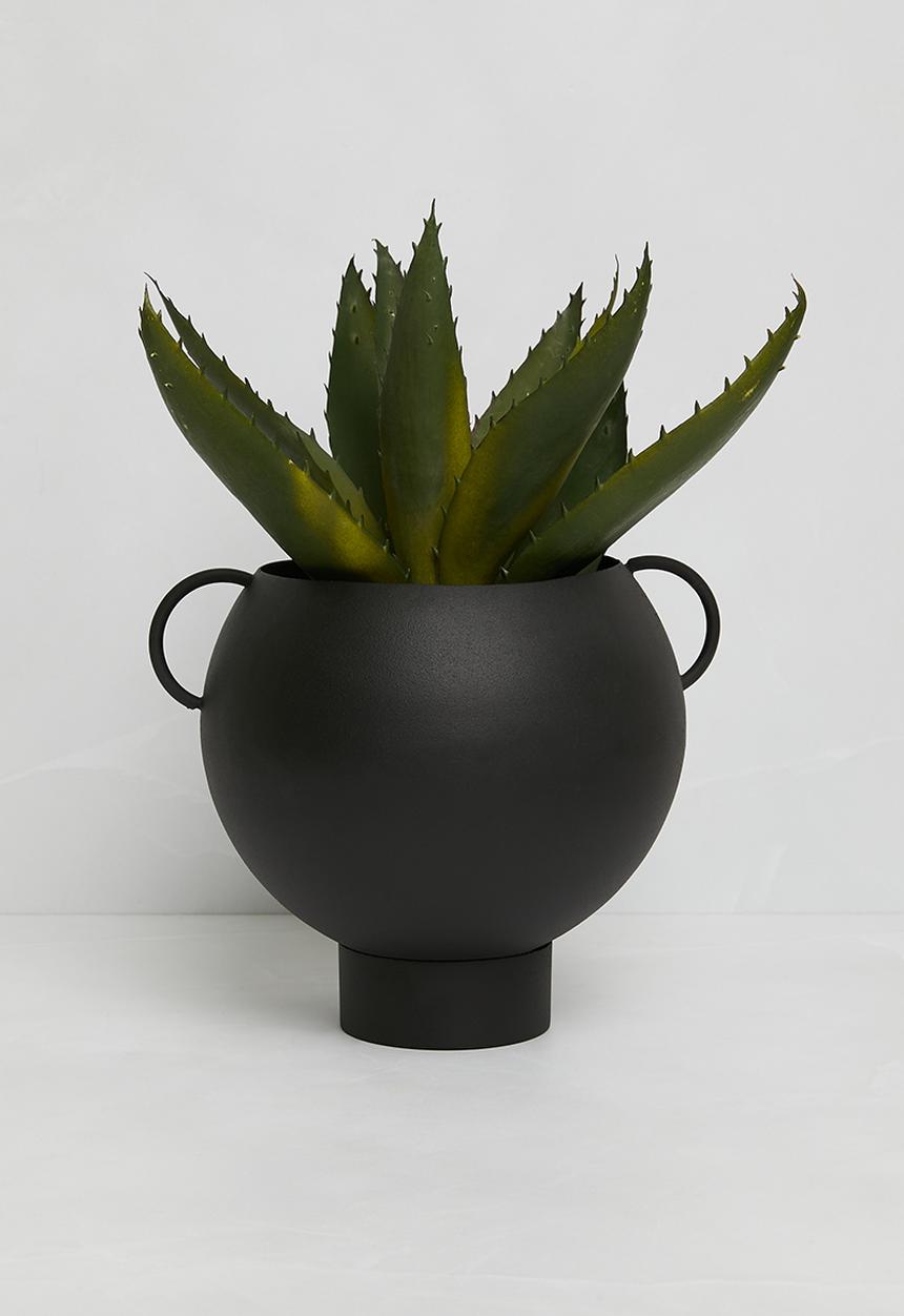 Sixth Floor - Iron Planter - Black
