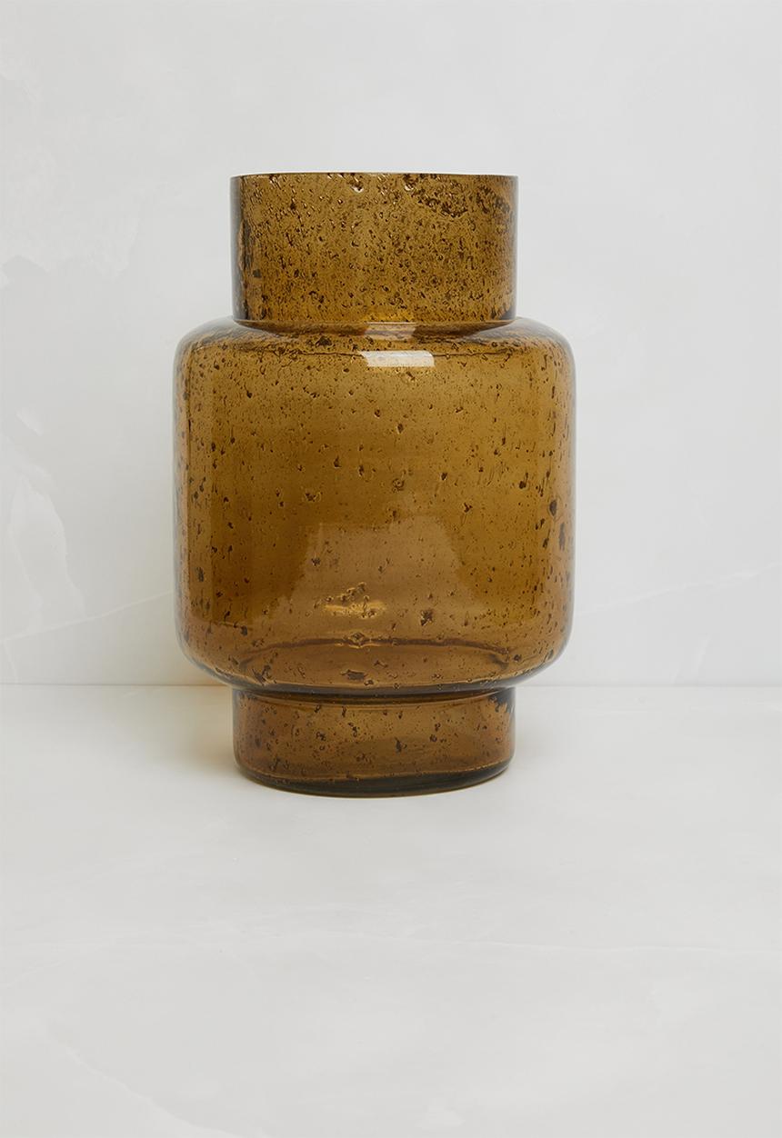 Sixth Floor - Glass vase - Brown