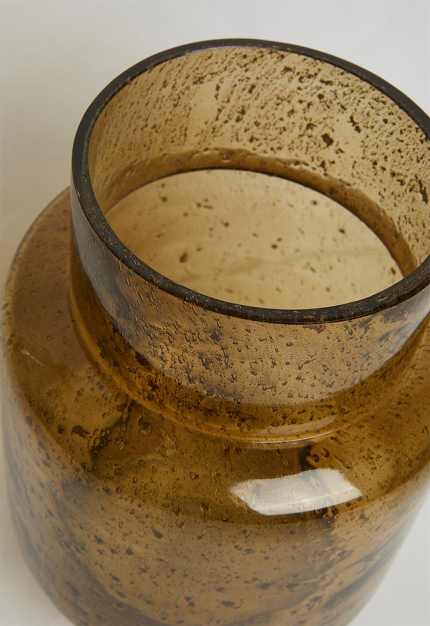 Sixth Floor - Glass vase - Brown