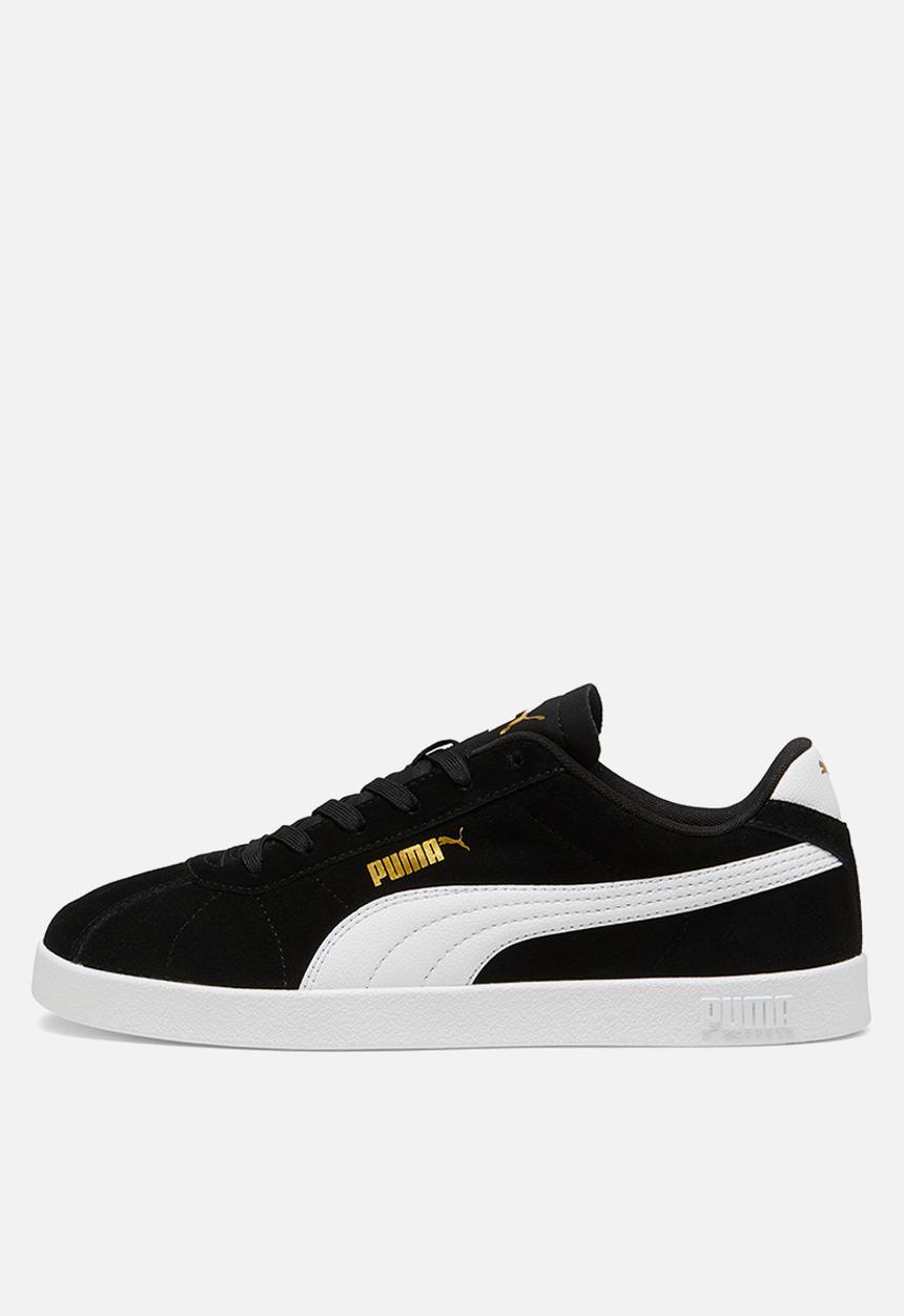 PUMA - Puma Club II - Puma Black-Puma White-Puma Gold