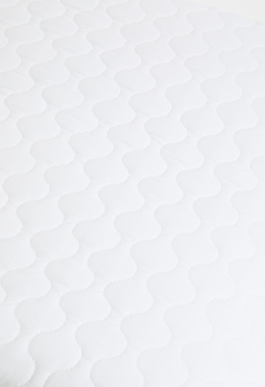 Pure Pleasure - Quilted Cotton Fitted Electric Blanket - white
