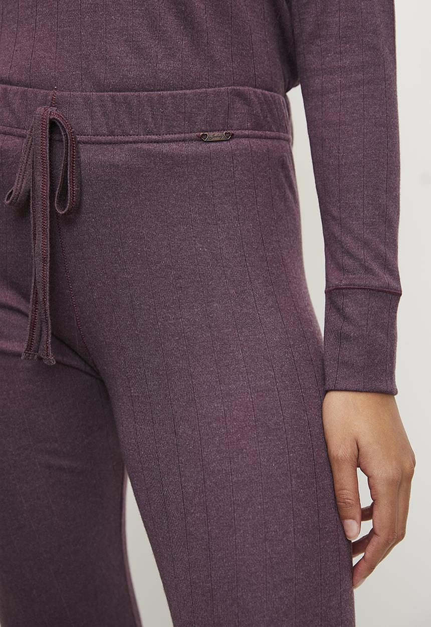 Jockey - Luxury modal long pants - purple