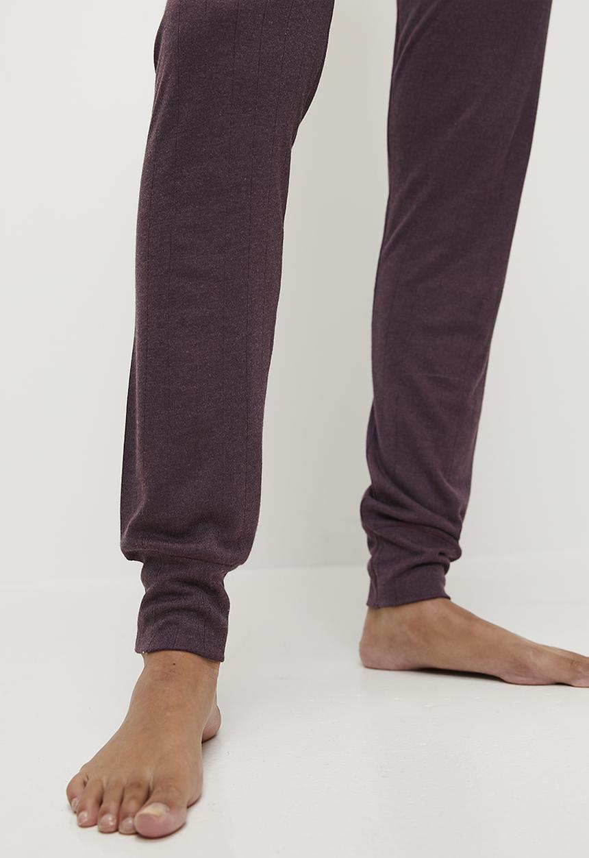Jockey - Luxury modal long pants - purple