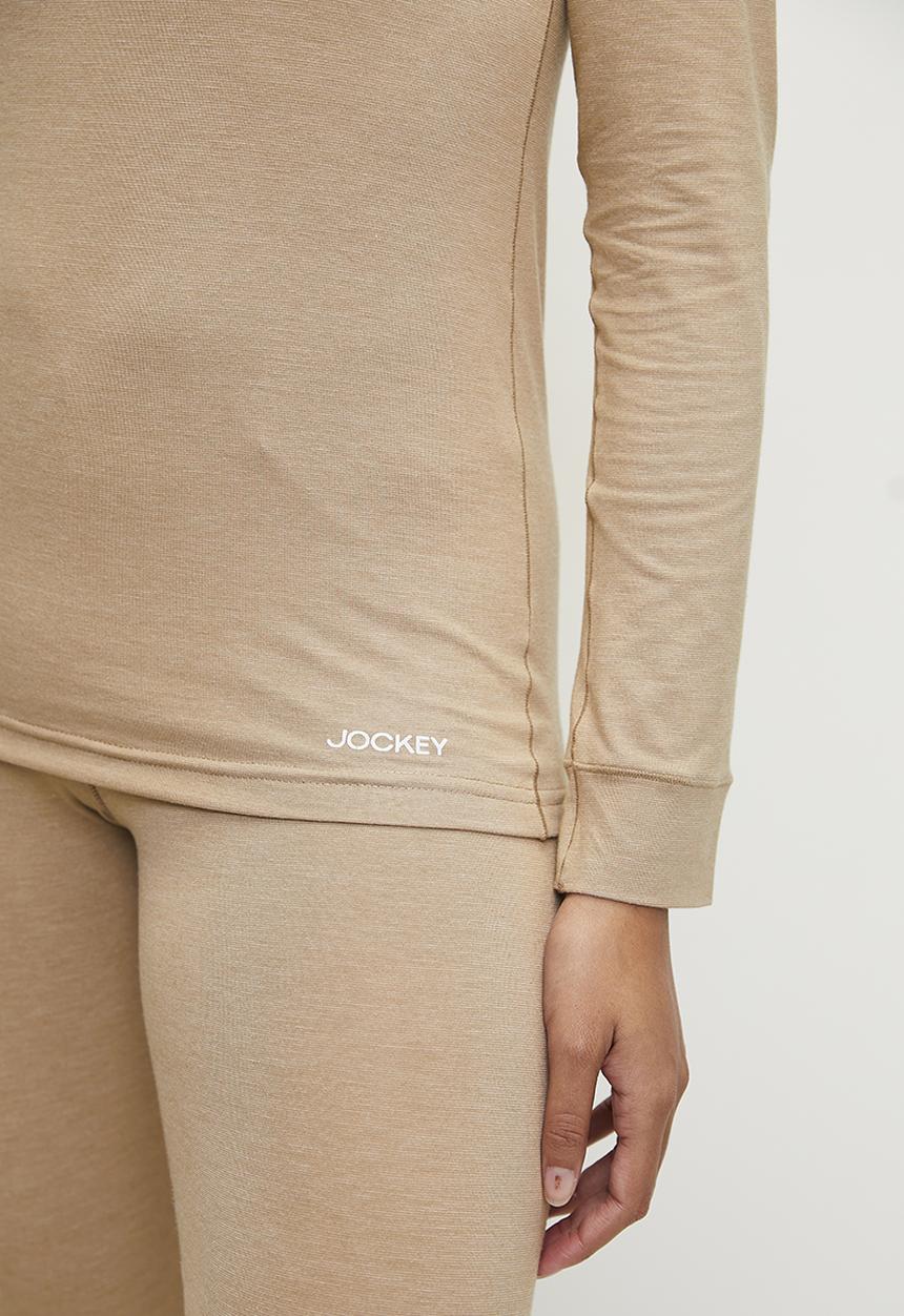 Jockey - Thermalux long sleeve top - cappuccino