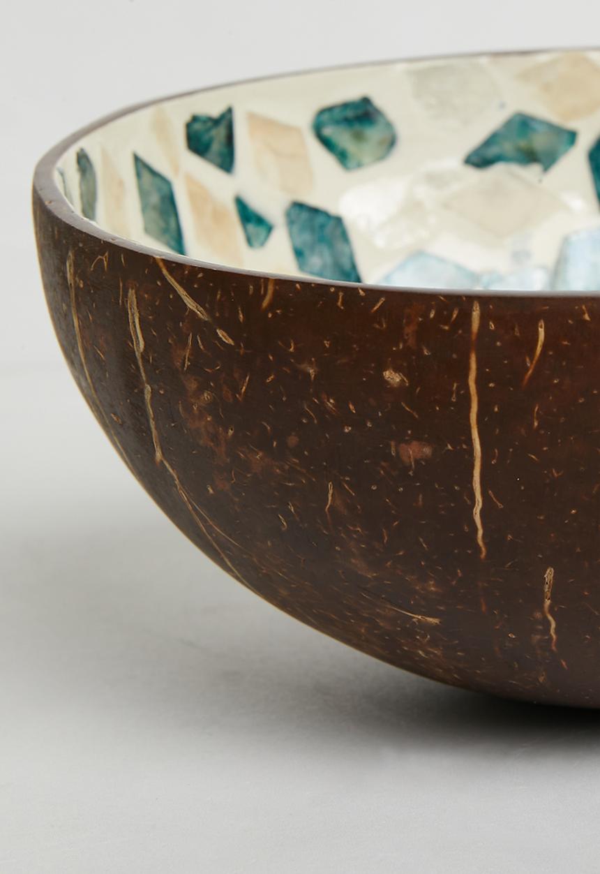 Sixth Floor - Small capiz bowl - multi 