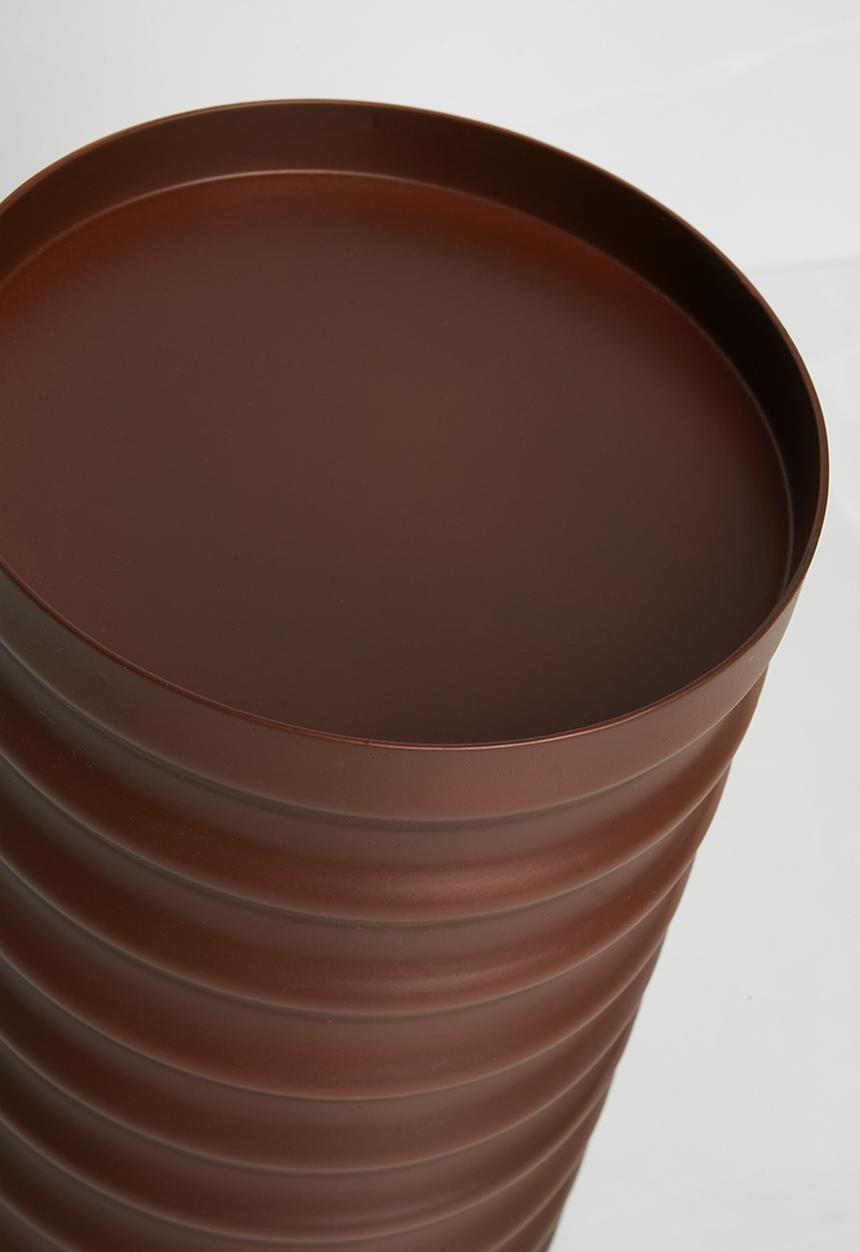 Sixth Floor - Pillar Candle Holder - brown