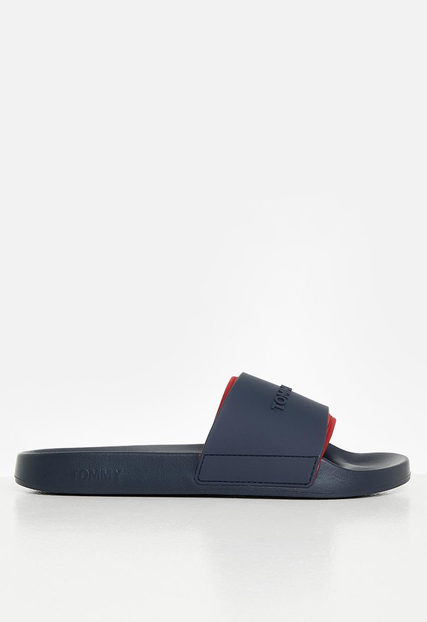 Tommy Hilfiger - Tjm pool slide seasonal - navy