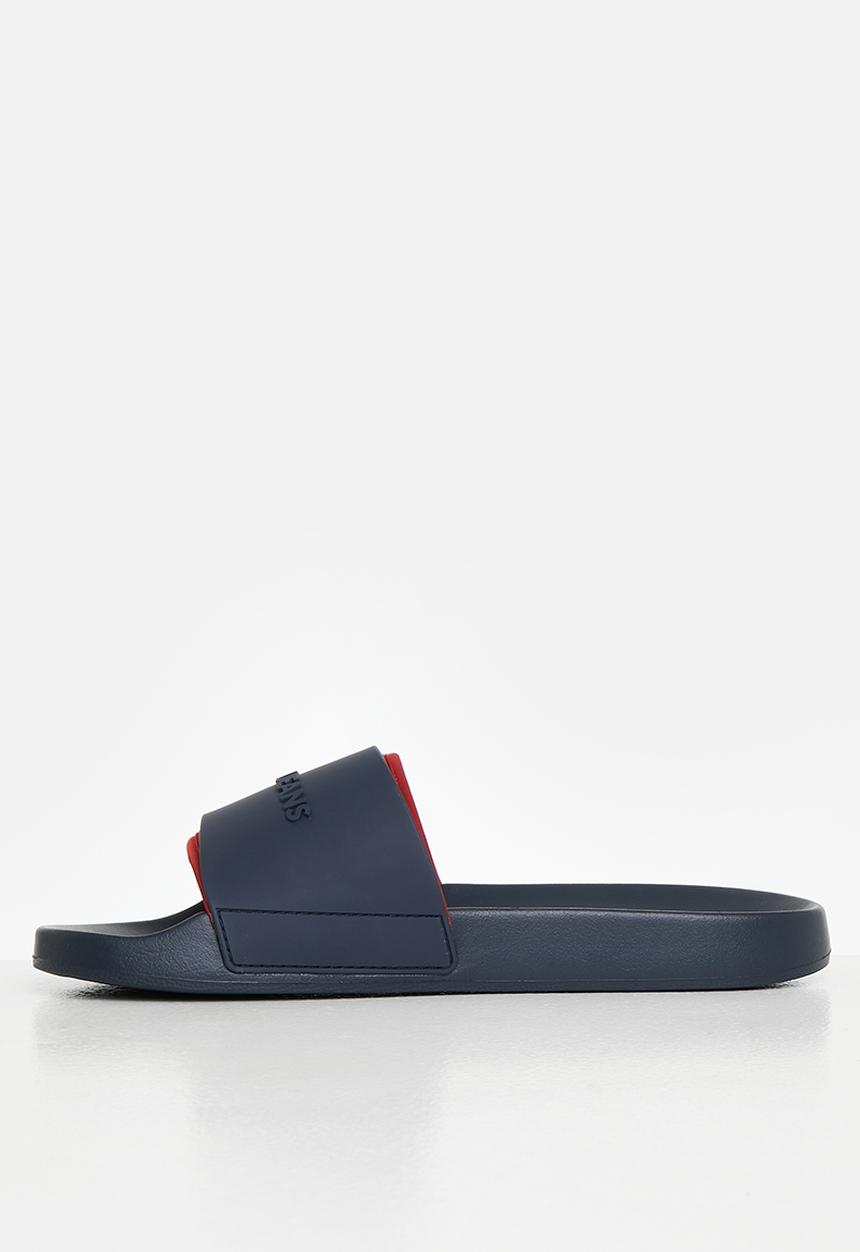 Tommy Hilfiger - Tjm pool slide seasonal - navy