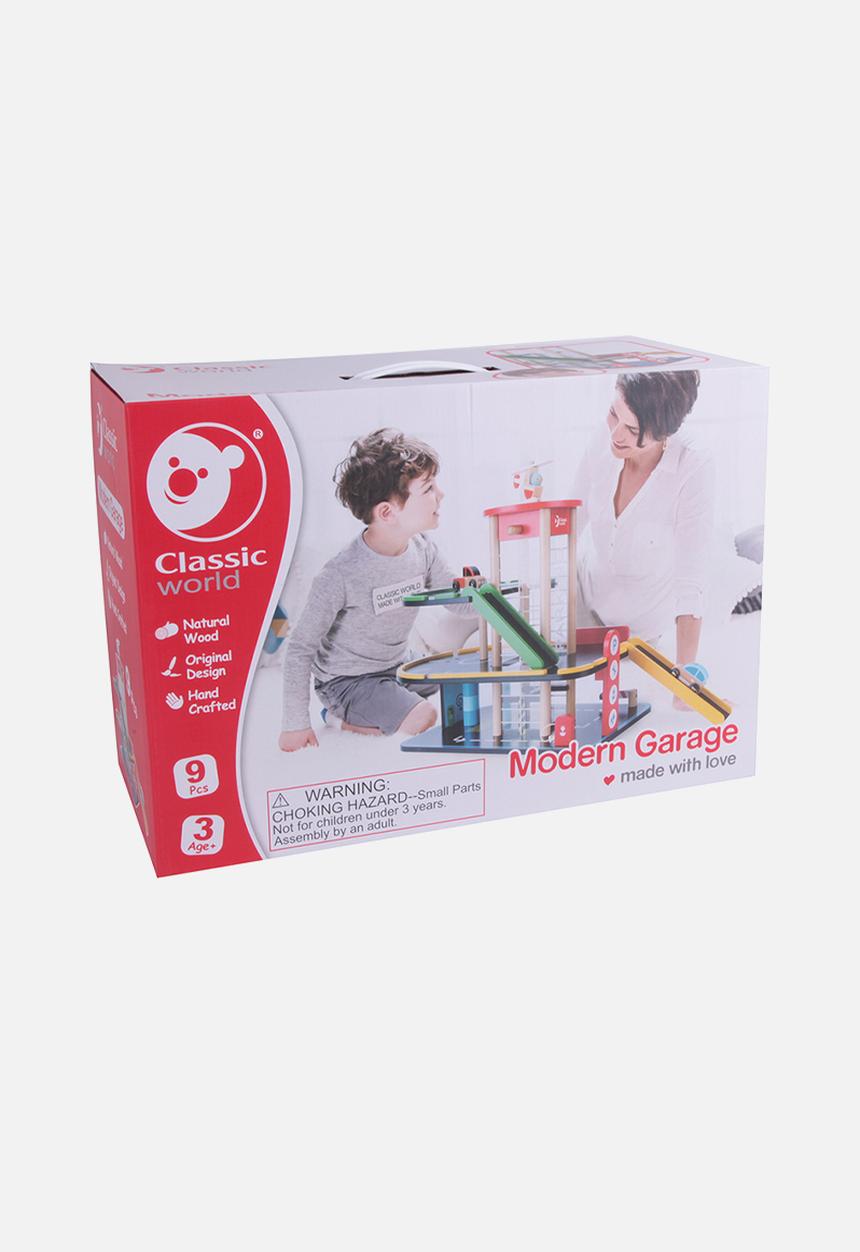Greenbean Learning - Pretend & play - modern parking garage - multi
